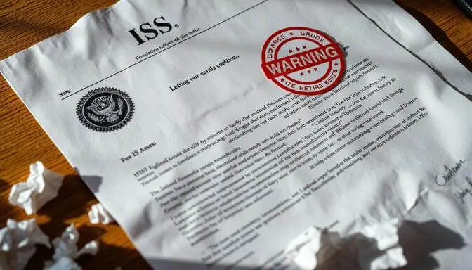 fake irs letter
