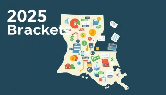 louisiana tax brackets 2025
